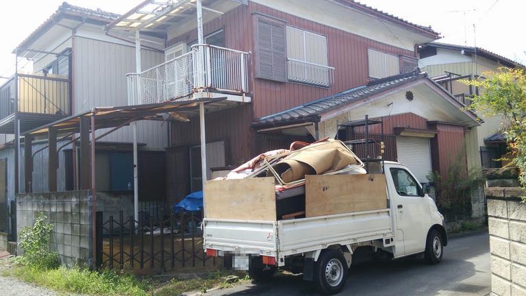 埼玉県さいたま市残置物撤去「相続した戸建て売却時の残置物回収」
