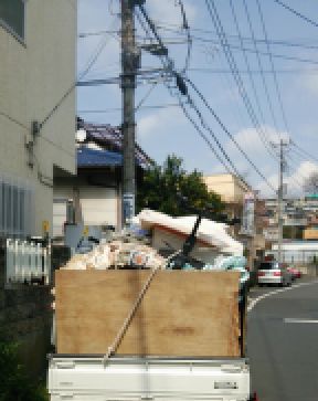 調布市深大寺で不用品回収