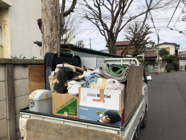 大田区住宅売却時の不用品残置物を廃棄処分