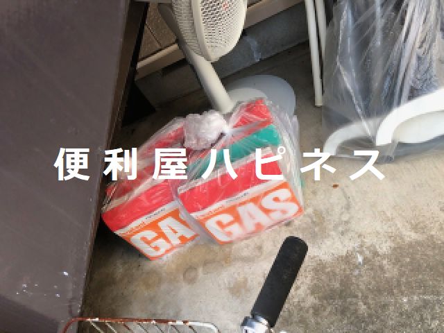 調布市多摩川カセットコンロガスボンベ