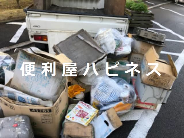 中央区築地ベランダ鳩糞清掃 不用品廃棄物ベランダゴミ屋敷片付け