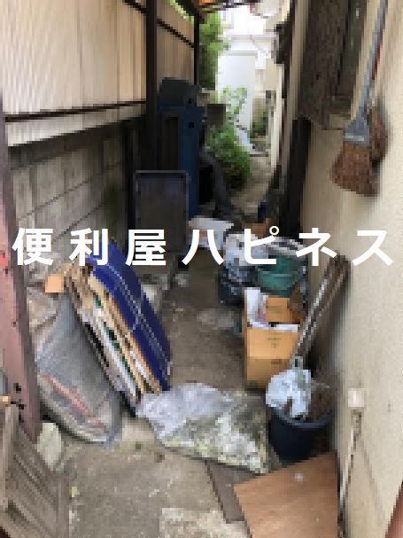 杉並区西荻南お庭ごみ物置片付け