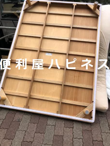 船橋市IKEA無印ニトリ脚付きベッドマットレス
