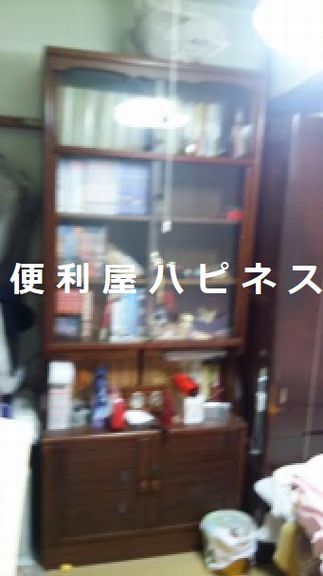 港区高輪本棚書庫解体 大型収納家具の回収処分