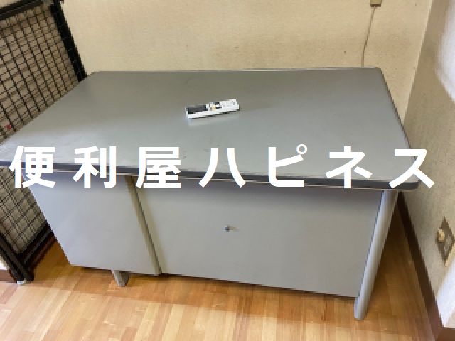 両袖机・片袖机・オフィスデスク解体廃棄処分