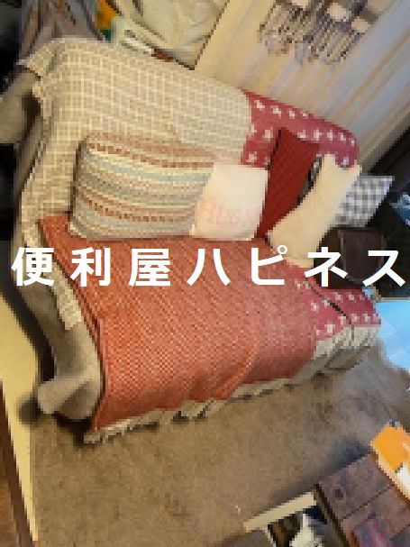 杉並区高円寺２人掛けソファー家具緊急回収