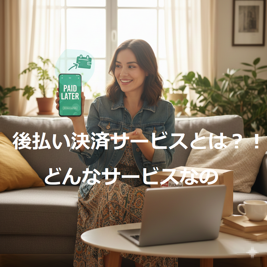 後払い決済で不用品回収を利用した女性