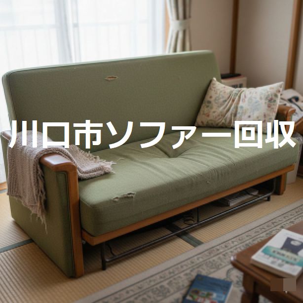 川口市ソファー家具緊急回収｜川口市不用品粗大ごみ安心対応業者