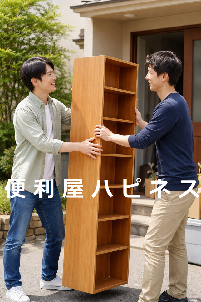 本棚・書庫の処分方法6選|友人知人に譲渡する