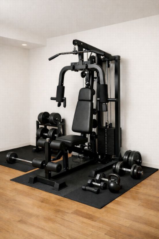 杉並区久我山トレー二ングマシーン解体｜戸建て３F階段搬出