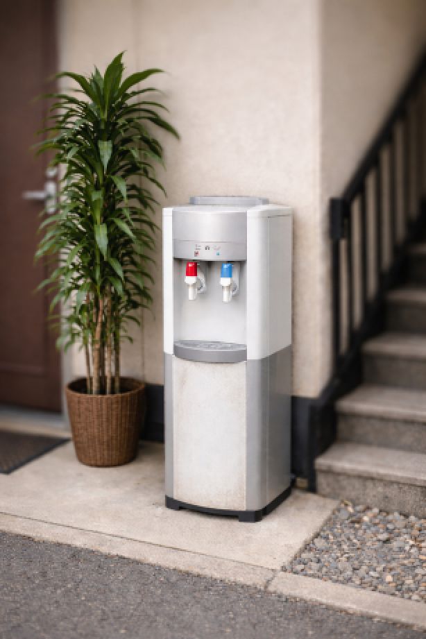 ウォーターサーバーと観葉植物