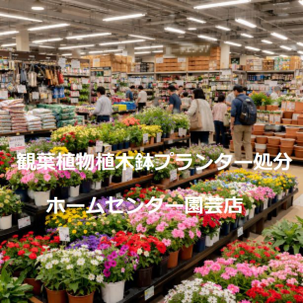 ホームセンター園芸店