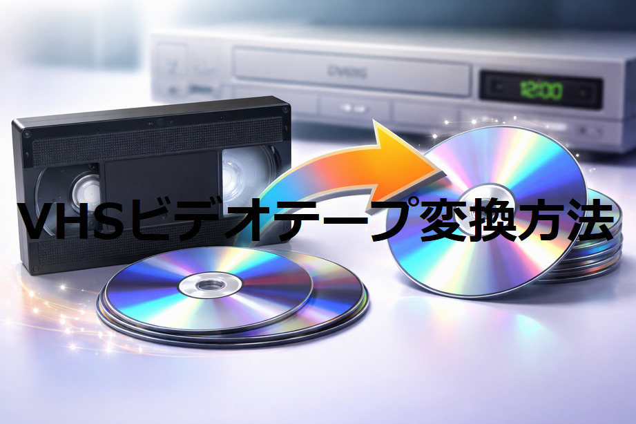 VHSビデオテープ変換方法｜遺品整理 不用品回収 便利屋ハピネス