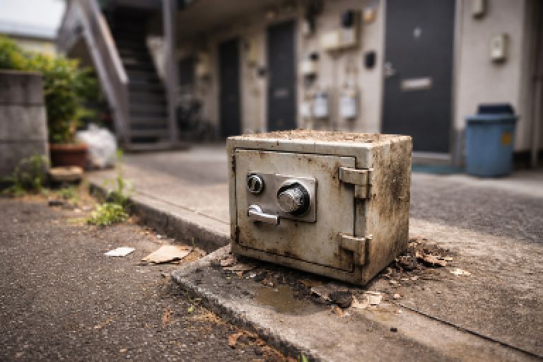 豊島区上池袋耐久金庫の緊急廃棄処分