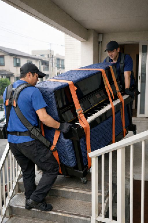 川崎市川崎区アップライトピアノ緊急廃棄処分