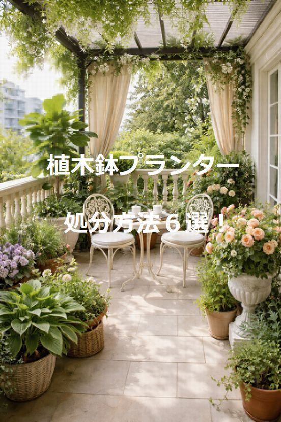 すぐできる植木鉢プランター処分方法６選！