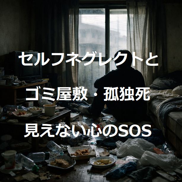 部屋の電気を消して座っている男性