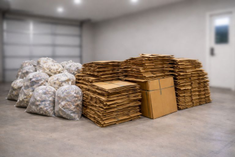 町田市大量ダンボール・ごみ袋の緊急回収事例