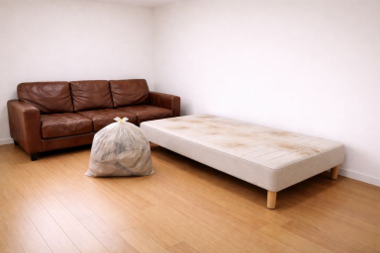 マットレスとソファー