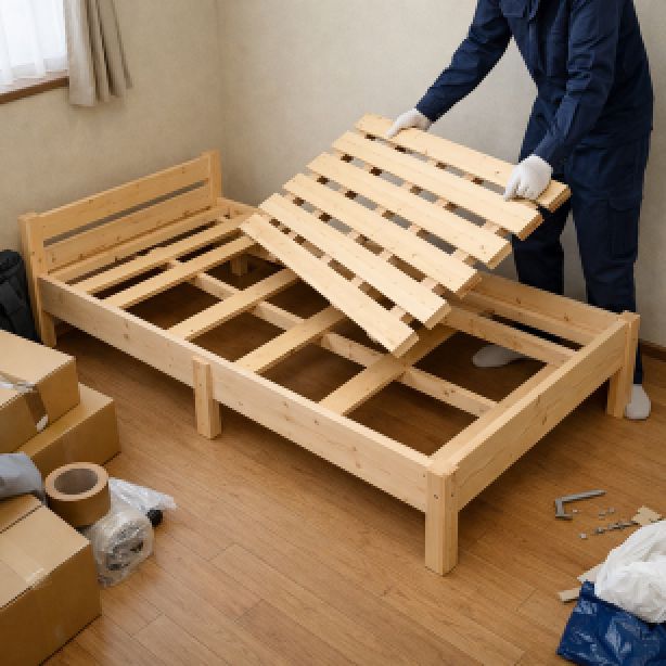 スノコベッドフレーム