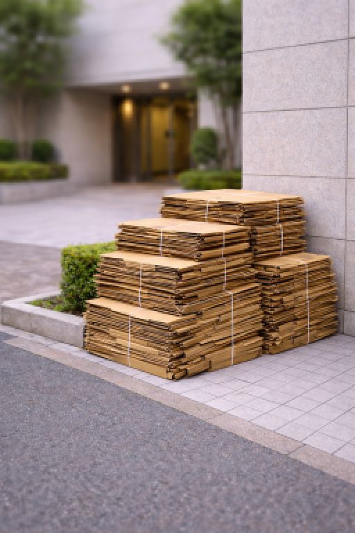 東大和市大量ダンボール古紙緊急回収処分