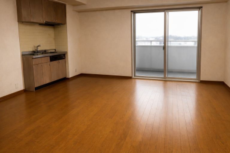 クリーニング後の部屋