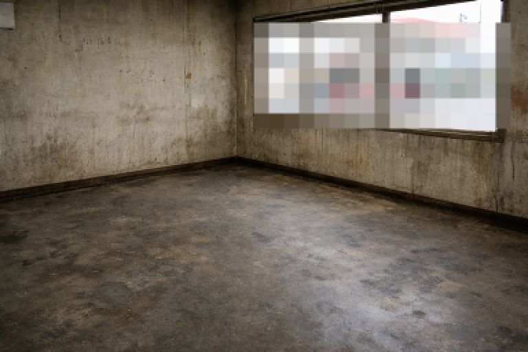 荷物片付け終わった事務所