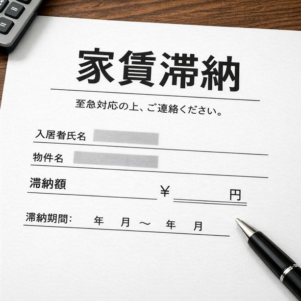 家賃滞納契約書