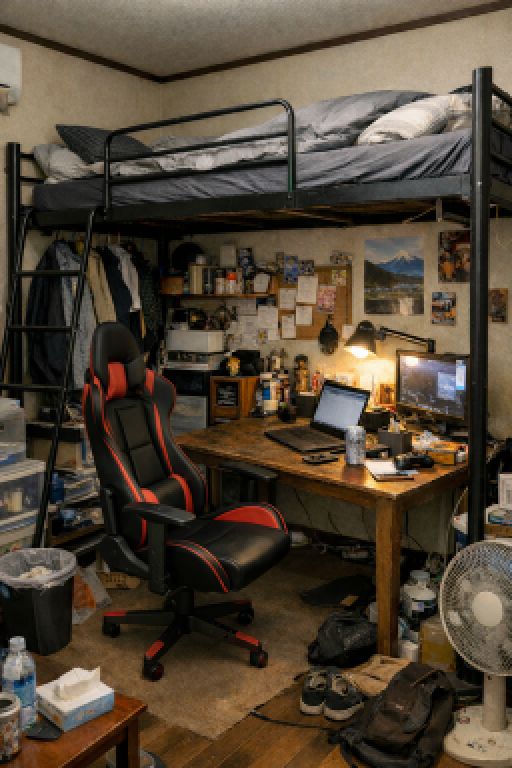 ２０代男性の部屋