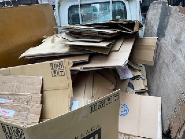 西東京市大量ダンボールゴミ袋の緊急回収
