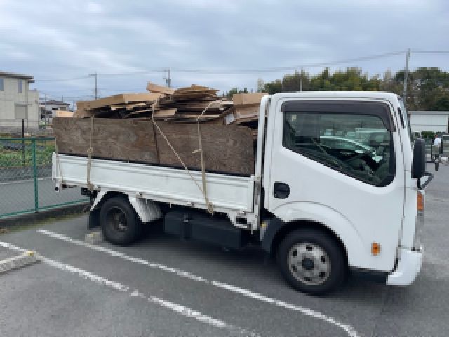 川越市大量ダンボール古紙の緊急回収処分