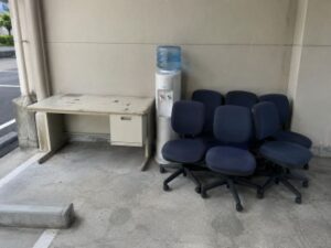 処分予定オフィス家具