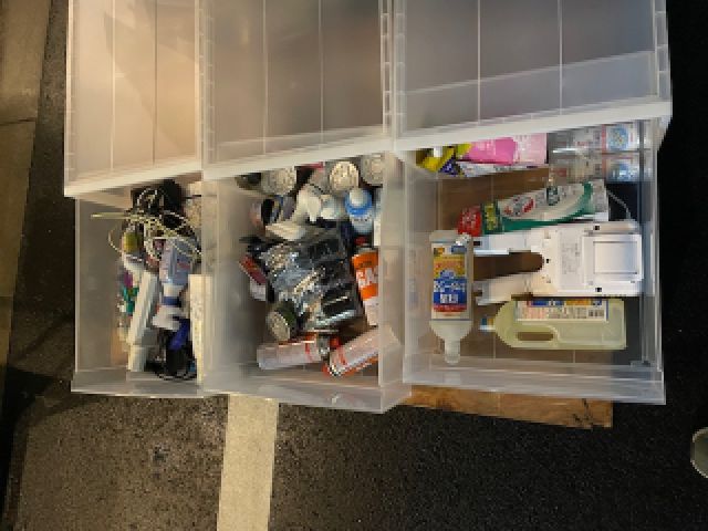 台東区北上野ガスボンベ・塗料ラッカースプレー・各種ガス缶ごみ回収