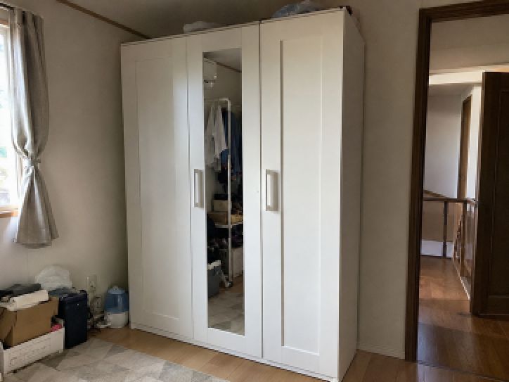 文京区・茗荷谷ワ―ドローブ ベッド テレビ緊急廃棄処分