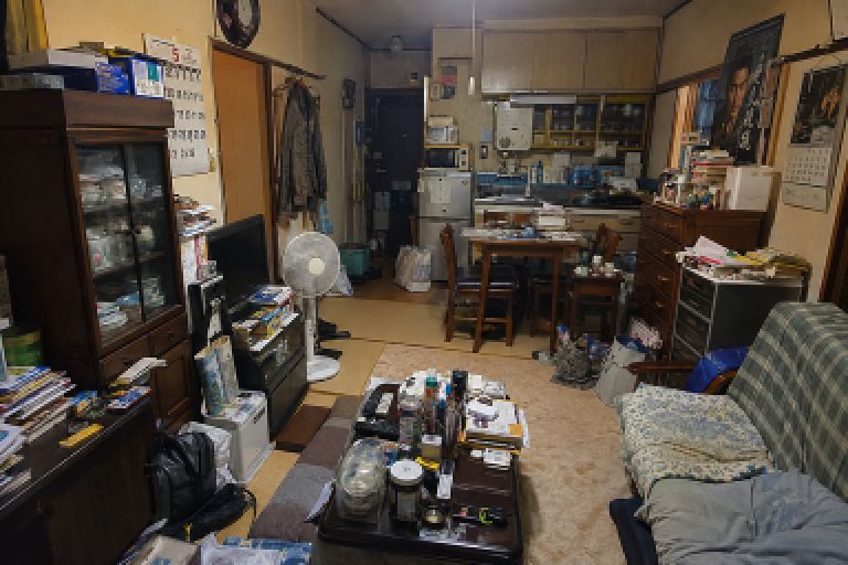 中央区任意売却に伴う残置物撤去＜請求書払い決済＞