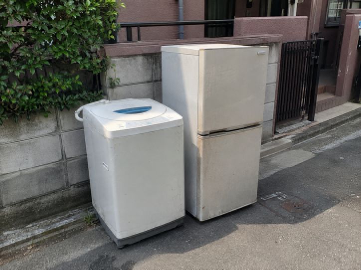 調布市後払い決済不用品回収｜全自動洗濯機・冷蔵庫家電処分